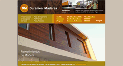 Desktop Screenshot of duramenmaderas.com.ar